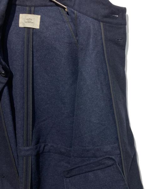OUTIL（ウティ）OUTIL (ウティ) BIDOS バージン ウール コート ネイビー サイズ:2の古着・服飾アイテム