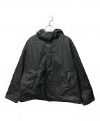 Barbour×KAPTAIN SUNSHINEバブアー×キャプテンサンシャイン）の古着「Hooded Transport Jacket ジャケット」｜ブラック