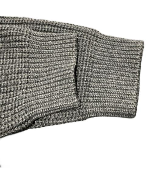 BATONER（バトナ―）BATONER (バトナ―) シグネチャー クルーネック セーター グレー サイズ:4の古着・服飾アイテム