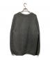 BATONER (バトナ―) シグネチャー クルーネック セーター グレー サイズ:4：14000円