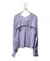 CINOH (チノ) COTTON ORGANDIE V NECK BLOUSE ラベンダー サイズ:38：5000円