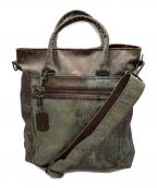 Jean Paul GAULTIERジャンポールゴルチェ）の古着「Vサイバーショルダーバッグ」｜玉虫