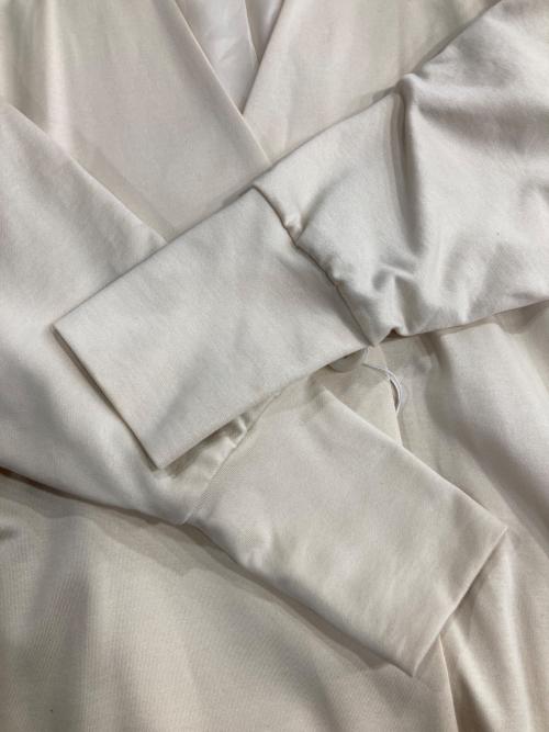 BALLSEY（ボールジィ）BALLSEY (ボールジィ) コットンループバック ベルテッドコート ベージュ サイズ:36の古着・服飾アイテム