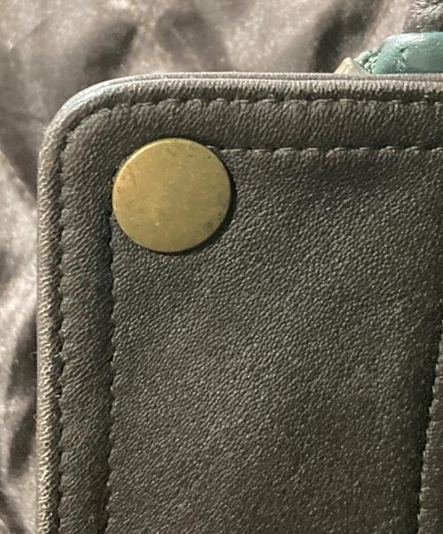 SUPREME（シュプリーム）Supreme (シュプリーム) 14AW HOODED LEATHER PARKA フーデット レザー パーカー ジャケット グリーン サイズ:Lの古着・服飾アイテム