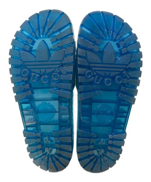 adidas（アディダス）adidas (アディダス) GUCCI (グッチ) ADILETTE ブルー サイズ:SIZE 8の古着・服飾アイテム