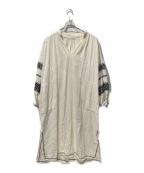 house of lotusハウスオブロータス）の古着「刺繍ワンピース」｜ホワイト