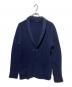 LARDINI（ラルディーニ）の古着「ニットジャケット」｜ネイビー