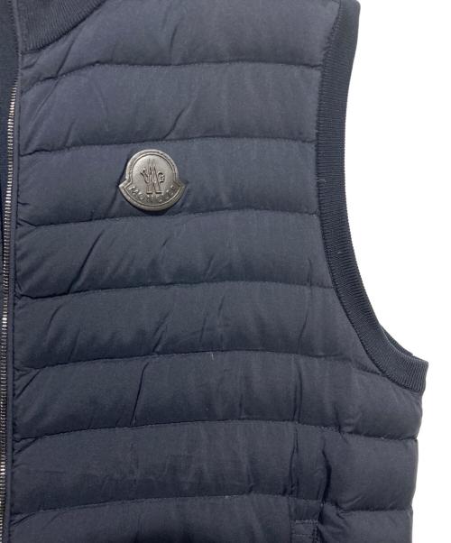 MONCLER（モンクレール）MONCLER (モンクレール) ダウンベスト ネイビー サイズ:Lの古着・服飾アイテム