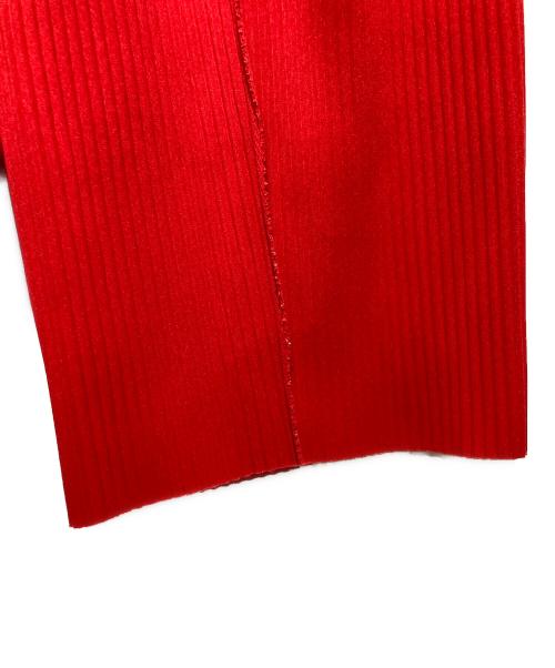 me ISSEY MIYAKE（ミーイッセイ ミヤケ）me ISSEY MIYAKE (ミーイッセイ ミヤケ) プリーツパンツ レッド サイズ:FREEの古着・服飾アイテム