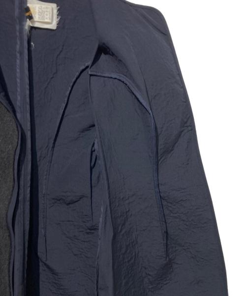 COMME des GARCONS（コムデギャルソン）COMME des GARCONS (コムデギャルソン) アルパカウール切り替えコート ネイビー サイズ:Ｍの古着・服飾アイテム