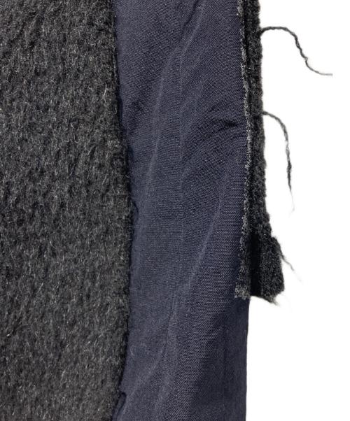COMME des GARCONS（コムデギャルソン）COMME des GARCONS (コムデギャルソン) アルパカウール切り替えコート ネイビー サイズ:Ｍの古着・服飾アイテム
