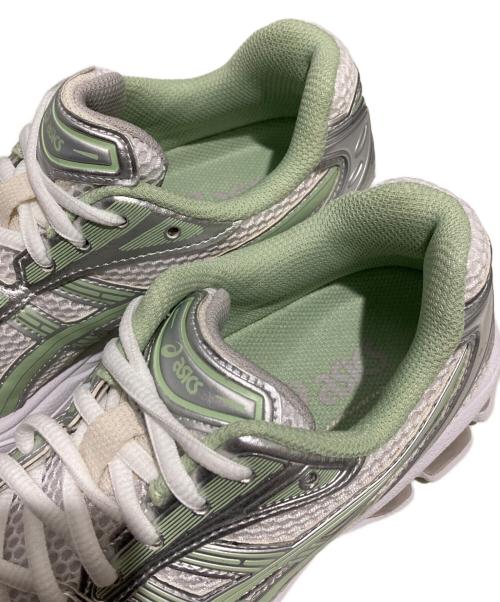 asics（アシックス）asics (アシックス) ローカットスニーカー グリーン サイズ:23の古着・服飾アイテム