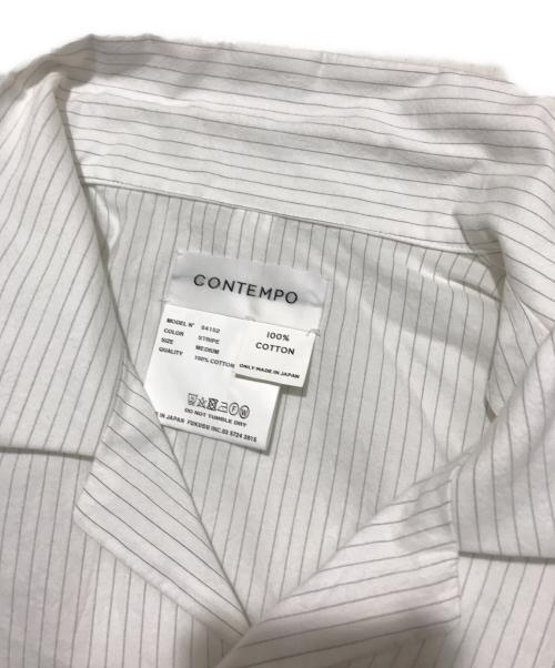 YAECA（ヤエカ）YAECA (ヤエカ) CONTEMPO PAJAMAS SHIRT ST/シャツ ホワイト サイズ:Mの古着・服飾アイテム