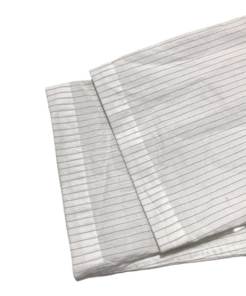 YAECA（ヤエカ）YAECA (ヤエカ) CONTEMPO PAJAMAS SHIRT ST/シャツ ホワイト サイズ:Mの古着・服飾アイテム