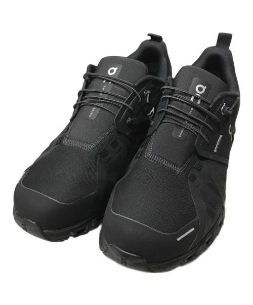 on（オン）On (オン) クラウド6 ウォータープルーフ 防水 ランニングシューズ スニーカー ブラック サイズ:27の古着・服飾アイテム