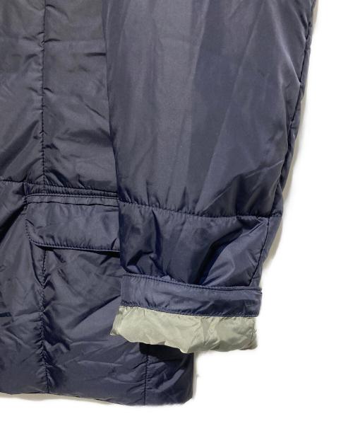 eleventy（イレブンティ）eleventy (イレブンティ) 中綿ダブルジャケット ネイビー サイズ:Mの古着・服飾アイテム