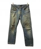 LEVI'Sリーバイス）の古着「501 ビックE後期 デニムパンツ」｜インディゴ