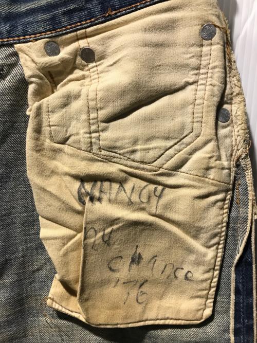 LEVI'S（リーバイス）LEVI'S (リーバイス) 501 ビックE後期 デニムパンツ インディゴ サイズ:ウエスト実寸88cmの古着・服飾アイテム