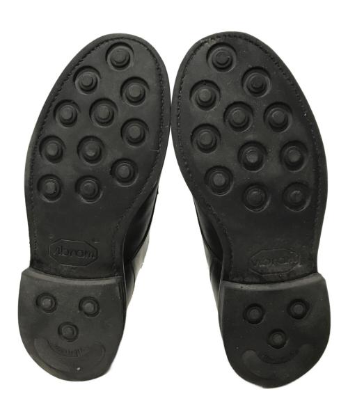 berwick（バーウィック）berwick (バーウィック) Uチップシューズ ブラック サイズ:6の古着・服飾アイテム