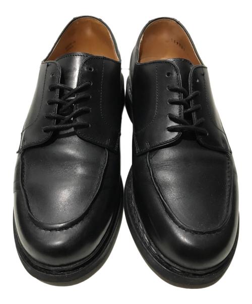 berwick（バーウィック）berwick (バーウィック) Uチップシューズ ブラック サイズ:6の古着・服飾アイテム