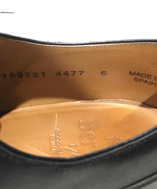 berwick（バーウィック）berwick (バーウィック) Uチップシューズ ブラック サイズ:6の古着・服飾アイテム