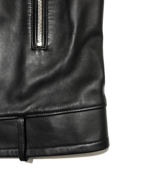 upper hights（アッパーハイツ）upper hights (アッパーハイツ) ライダースジャケット ブラック サイズ:1の古着・服飾アイテム