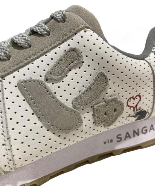 via SANGACIO（ヴィア・サンガチオ）via sangacio (ヴィア・サンガチオ) BRANDALISED (ブランダライズド) にゅ～ずMOM ホワイト サイズ:25.5の古着・服飾アイテム