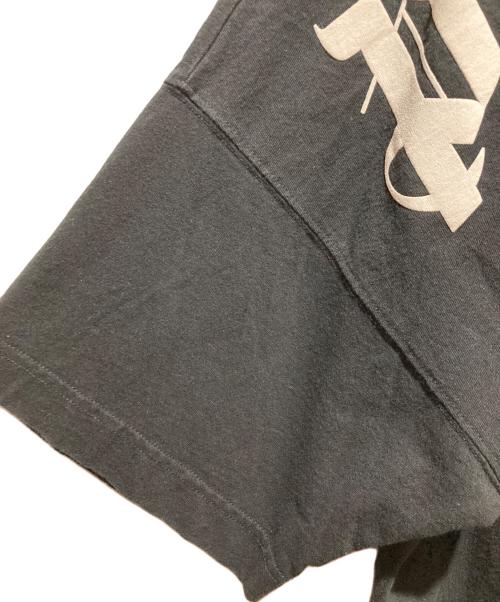 Palm Angels（パーム エンジェルス）Palm Angels (パーム エンジェルス) CLASSIC LOGO OVER TEE クラシック ネック アーチ ロゴ Tシャツ ブラック サイズ:Lの古着・服飾アイテム