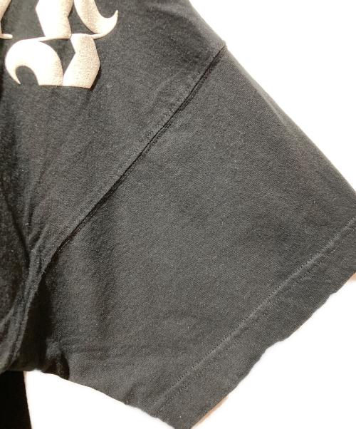 Palm Angels（パーム エンジェルス）Palm Angels (パーム エンジェルス) CLASSIC LOGO OVER TEE クラシック ネック アーチ ロゴ Tシャツ ブラック サイズ:Lの古着・服飾アイテム