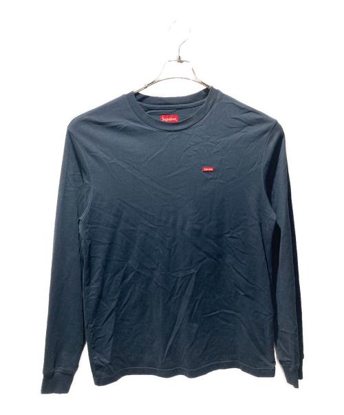 SUPREME（シュプリーム）Supreme (シュプリーム) small logo カットソー ネイビー サイズ:Sの古着・服飾アイテム