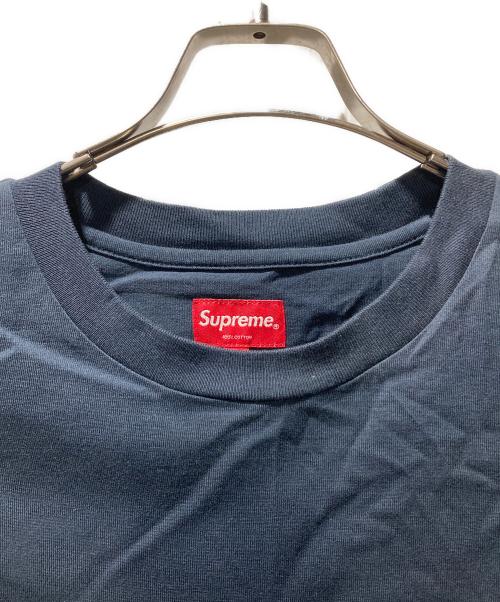 SUPREME（シュプリーム）Supreme (シュプリーム) small logo カットソー ネイビー サイズ:Sの古着・服飾アイテム