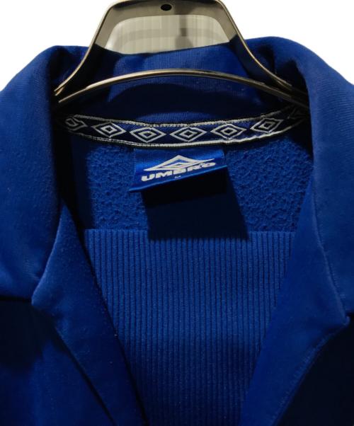 UMBRO（アンブロ）UMBRO (アンブロ) ドリルトップ チェルシー 切替スウェット ブルー サイズ:Mの古着・服飾アイテム