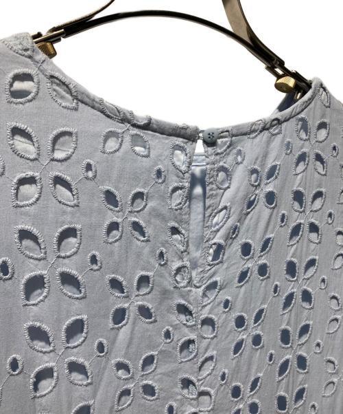 RHC Ron Herman（アールエイチシー ロンハーマン）RHC Ron Herman (アールエイチシー ロンハーマン) パンチングレースマキシワンピース スカイブルー サイズ:Sの古着・服飾アイテム