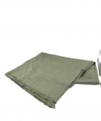 HERMESエルメス）の古着「カシミヤシルクジャガードマフラー」｜グリーン