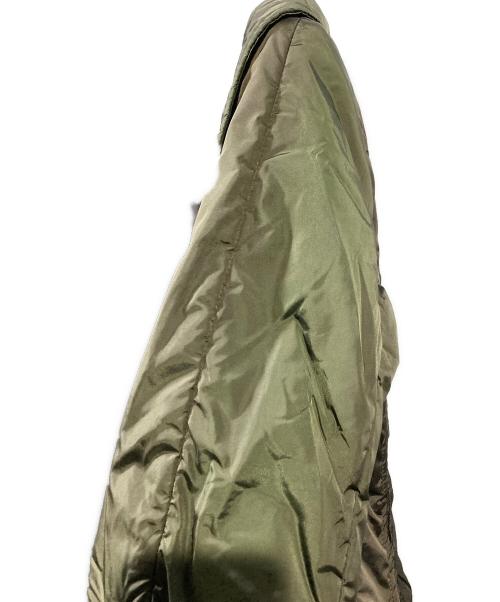 GUCCI（グッチ）GUCCI (グッチ) ナイロンロングコート オリーブ サイズ:40の古着・服飾アイテム