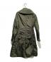 GUCCI (グッチ) ナイロンロングコート オリーブ サイズ:40：16000円
