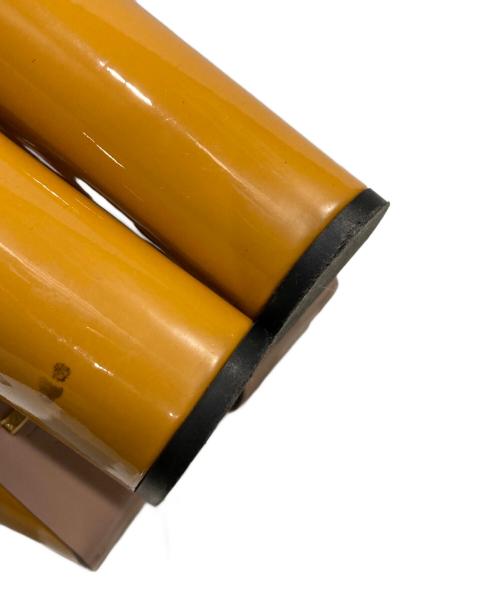 GUCCI（グッチ）GUCCI (グッチ) ホースビットヒールサンダル イエロー サイズ:38の古着・服飾アイテム