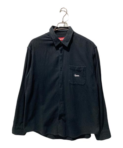 SUPREME（シュプリーム）SUPREME (シュプリーム) Flannel Shirt ブラック サイズ:Mの古着・服飾アイテム