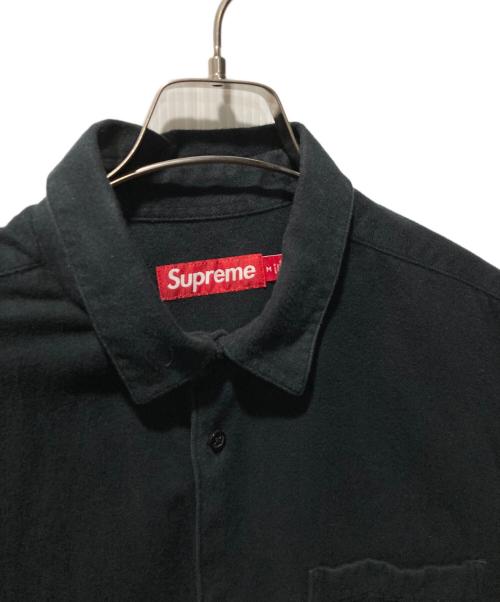 SUPREME（シュプリーム）SUPREME (シュプリーム) Flannel Shirt ブラック サイズ:Mの古着・服飾アイテム