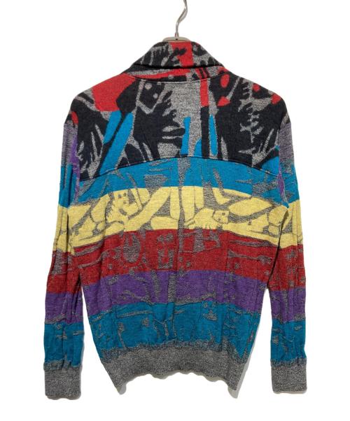 ISSEY MIYAKE MEN（イッセイミヤケメン）ISSEY MIYAKE MEN (イッセイミヤケメン) ショールカラーカーディガン マルチカラー サイズ:2の古着・服飾アイテム