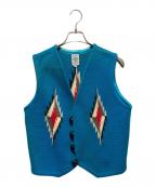 ORTEGA'sオルテガ）の古着「チマヨベスト」｜スカイブルー