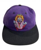 SUPREMEシュプリーム）の古着「crown band nylon 6 paneL CAP ピエロ」｜パープル