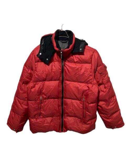 MONCLER（モンクレール）MONCLER (モンクレール) BAZILLE ダウンジャケット レッド サイズ:1の古着・服飾アイテム