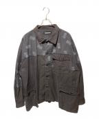 NEIGHBORHOODネイバーフッド）の古着「ワークシャツ」｜グレー