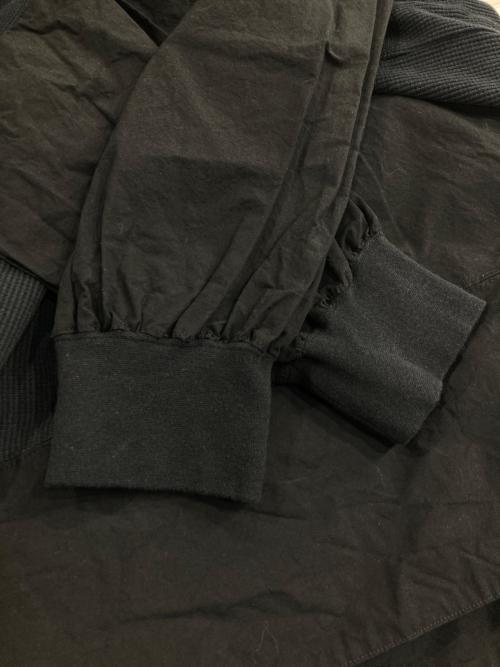 Curensology（カレンソロジー）Curensology (カレンソロジー) ワッフルヘンリープルオーバー シャツ ブラック サイズ:Fの古着・服飾アイテム