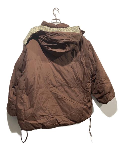 MAISON SPECIAL（メゾンスペシャル）MAISON SPECIAL (メゾンスペシャル) Multiway Reversible Down Jacket マルチウェイリバーシブルダウン ブラウン サイズ:freeの古着・服飾アイテム