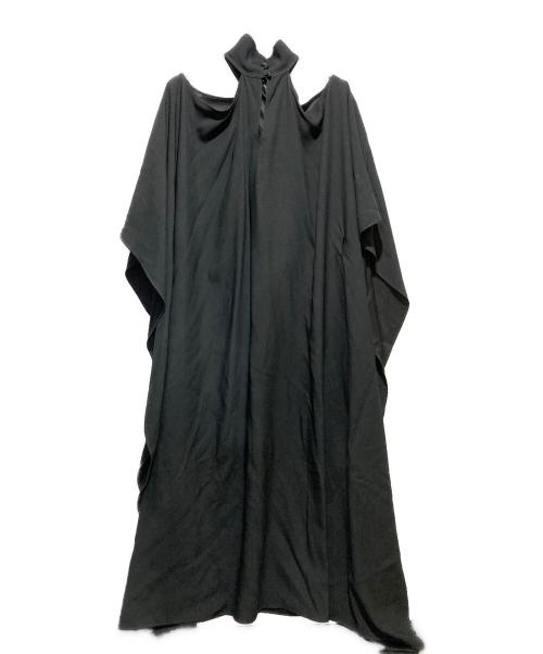 Taller Marmo（タレーマルモ）Taller Marmo (タレーマルモ) ノースリーブ変形ワンピース ブラック サイズ:FREEの古着・服飾アイテム