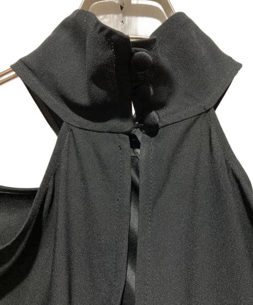 Taller Marmo（タレーマルモ）Taller Marmo (タレーマルモ) ノースリーブ変形ワンピース ブラック サイズ:FREEの古着・服飾アイテム