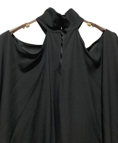 Taller Marmo（タレーマルモ）Taller Marmo (タレーマルモ) ノースリーブ変形ワンピース ブラック サイズ:FREEの古着・服飾アイテム