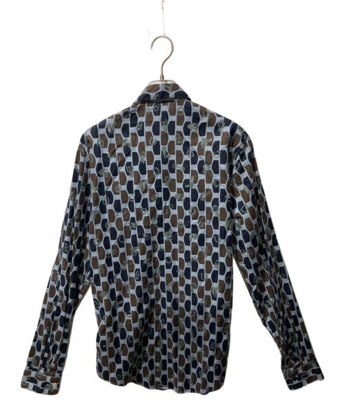 HERMES（エルメス）HERMES (エルメス) アクセサリーチャームモチーフシャツ スカイブルー サイズ:15/38の古着・服飾アイテム